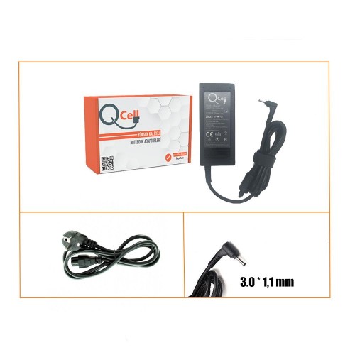 QBA-008 ACER YENİ   3.0 -1.1   19v 3.42a adaptör 